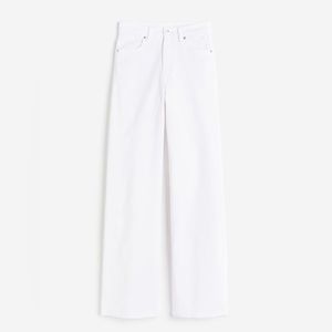 HM Wide Leg Twill Pants/Jeans